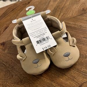 Carters 0-3 Month baby bear shoes